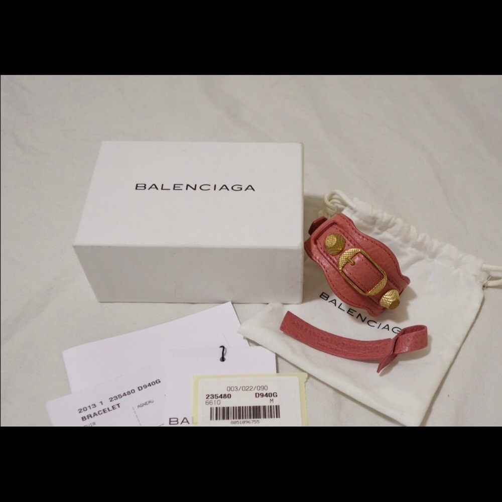 Balenciaga Motorcross Giant Bracelet.